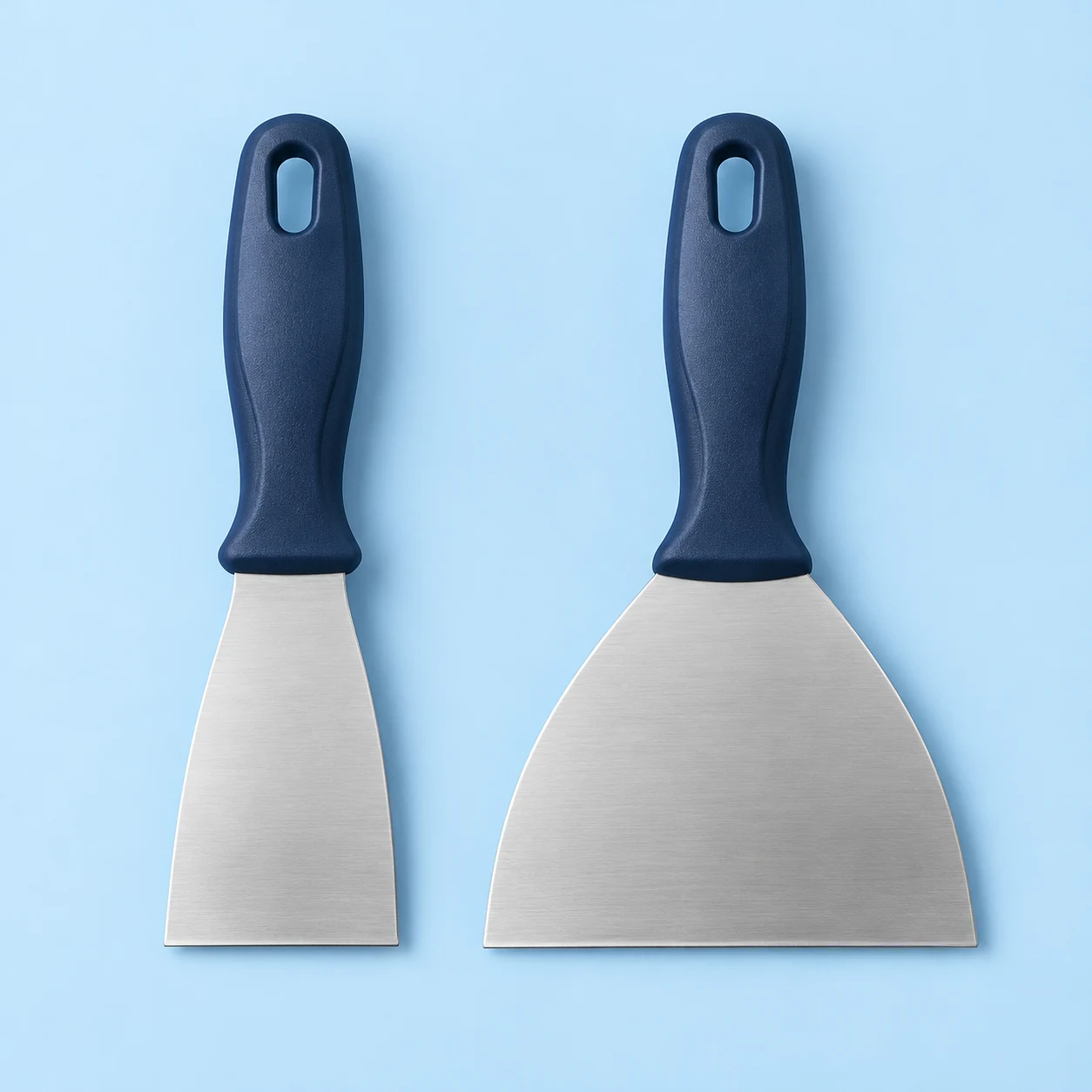 Flexible filling knife pair